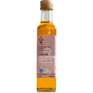 Gunnarshögs Gård Rapsolja Kallpressad Vitlök KRAV 250ml