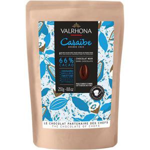 Valrhona Chokladknappar Caraibe 66% 250g