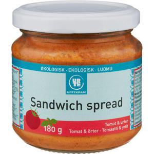 Urtekram Sandwich Spread Tomat Örter Ekologisk 180g