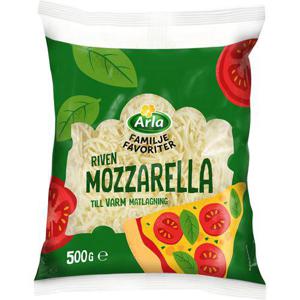 Arla Mozzarella 21% Riven 500g