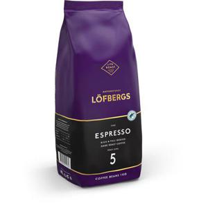 Löfbergs The Espresso Hela Bönor 1kg