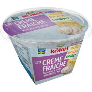 Arla Köket Crème Fraiche Lätt Parmesan & Vitlök 12% 2dl Arla