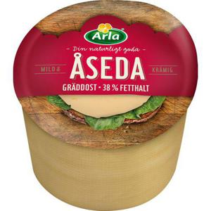 Arla Gräddost Åseda 38% ca 500g