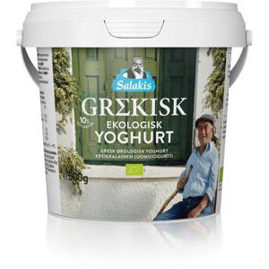 Salakis Yoghurt Grekisk 10% EKO 500g
