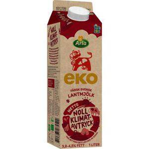 Arla Ko Ekologisk Lantmjölk EKO/KRAV 3,8-4,5% 1L Arla