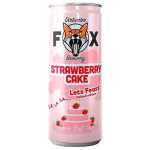 Dirtwater Fox Brewery Strawberry Cake EKO 250ml