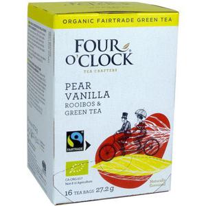 Four O´Clock Te Rooibos Päron & Vanilj EKO/Fairtrade 16-p