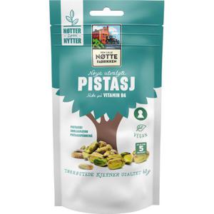 Den Lille Nöttefabrikken Pistagenötter Osaltade 60g