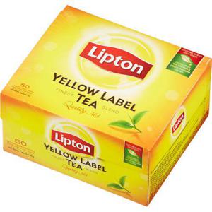 Lipton Svart Te Yellow Label 50-p