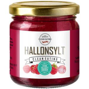Clean Eating Hallonsylt 200g