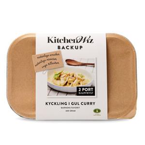 Backup Kyckling Gul Curry 2-3 Port Fryst 600g