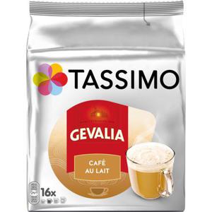 Gevalia Kaffekapslar Tassimo Café Au Lait 16-p