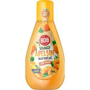 Bob Marmelad Squeezy Apelsin 555g BOB