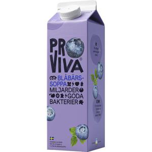 Proviva Fruktdryck Blåbär 1L