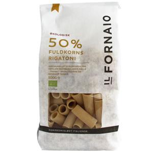 Il Fornaio Fullkornspasta Rigatoni 50% EKO 500g