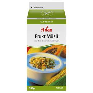 Finax Fruktmüsli Glutenfri 550g
