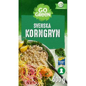 GoGreen Korngryn Svenskodlade 500g Gogreen