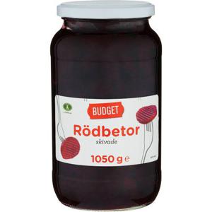 Budget Rödbetor skivade 1050g