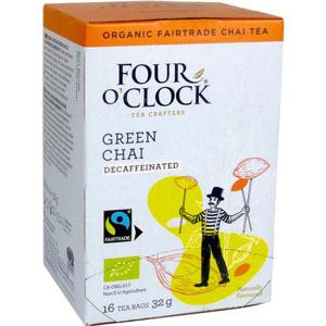 Four O´Clock Grönt Te Chai EKO/Fairtrade 16-p Four O'Clock