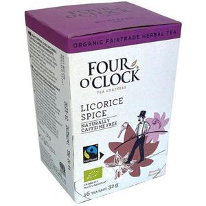 Four O´Clock Te Lakritskryddor EKO/Fairtade 16-p