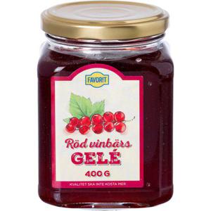 Favorit Röd Vinbärsgelé 400g