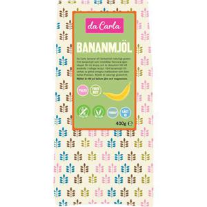 da Carla Bananmjöl Glutenfritt 400g Da Carla
