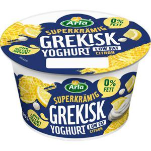 Arla Grekisk Yoghurt Citron 0,2% 200g