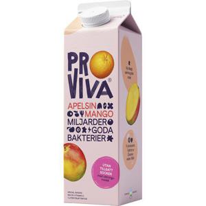 Proviva Fruktdryck Apelsin & Mango Utan Tillsatt Socker 1L