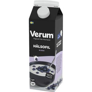 Verum Hälsofil Blåbär 3,5% 1000g