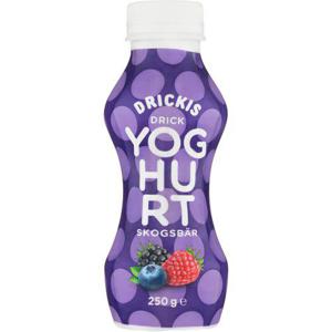 Favorit Drickis Drickyoghurt Skogsbär 250g
