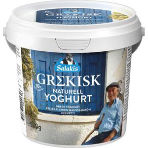 Salakis Grekisk Yoghurt 10% 500g