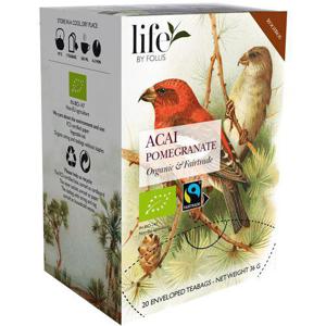 Life by Follis Te Rooibos Acai & Granatäpple EKO/Fairtrade 20-p