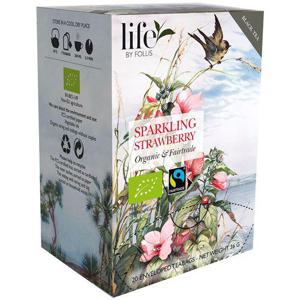 Life by Follis Te Svart Jordgubbe EKO/Fairtrade 20-p