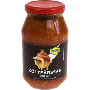 Favorit Köttfärssås 520g