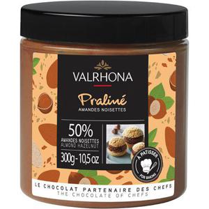 Valrhona Praline Mandel & Hasselnöt 50% 300g