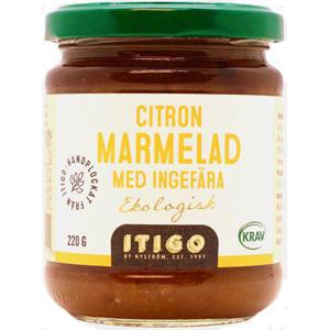 ITIGO Marmelad Citron & Ingefära EKO/KRAV 220g Itigo