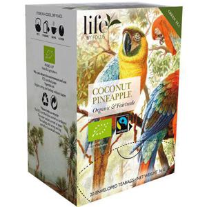 Life by Follis Te Grönt Kokos & Ananas EKO/Fairtrade 20-p