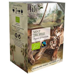 Life by Follis Te Svart Mint & Tryffel EKO/Fairtrade 20-p