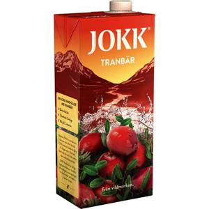 Jokk Tranbärsdryck 1L