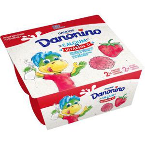 Danonino Fruktkvarg XXL Jordgubb & Hallon 4x95g