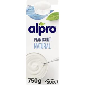 Alpro Sojayoghurt Mild & Creamy Naturell 750g