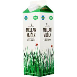 Favorit Mellanmjölk 1,5% 1L