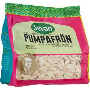 Sevan Pumpafrön Dubbelrostade 350g