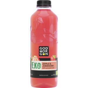 God Morgon Juice Äpple & Jordgubb EKO 0,85L