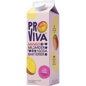 Proviva Fruktdryck Mango Utan Tillsatt Socker 1L