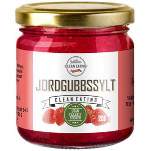 Clean Eating Jordgubbssylt 200g