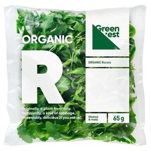 Greenest Sallad Ruccola EKO Färdigsköljd 65g Klass1