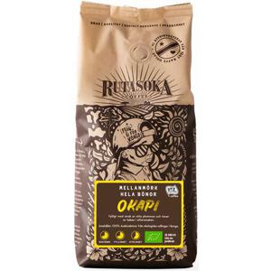 Rutasoka Coffee Kaffe Okapi Mellanmörk Helböna EKO 450g