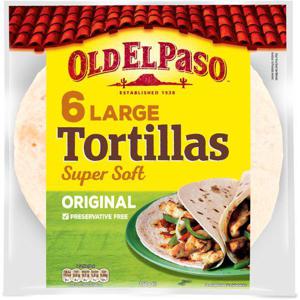 Old El Paso Vetetortillas 6-p