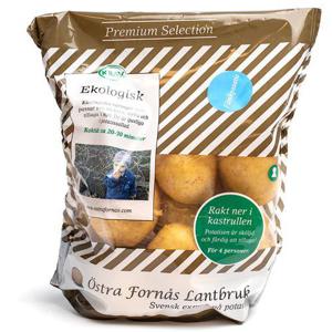 Frukt & Grönt Färskpotatis Svensk tvättad EKO 1kg Klass1